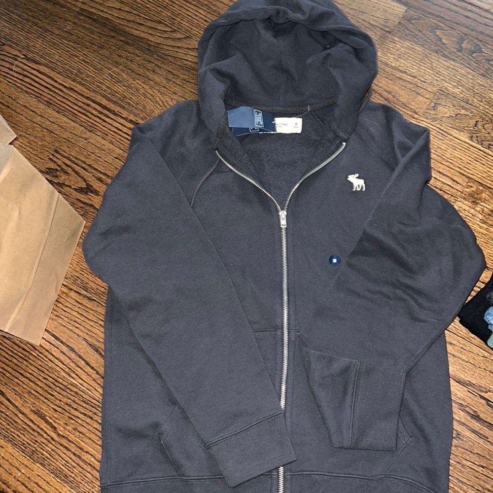 Abercrombie and Fitch full zip hoodie.